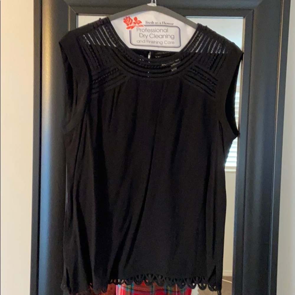Silk top from Anthro